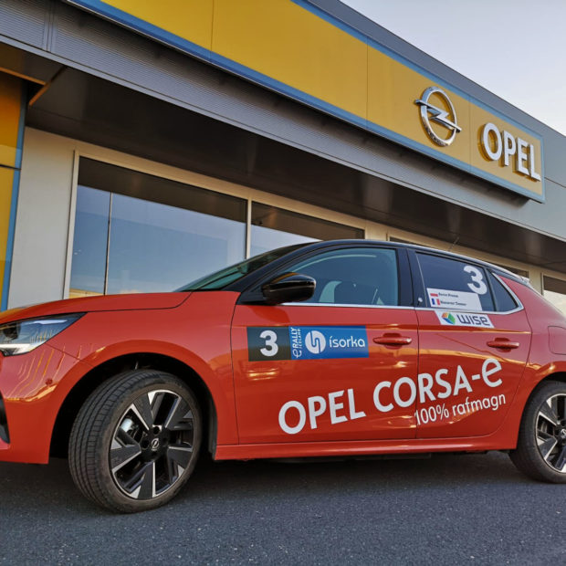 L’Opel Corsa-e en tête du Championnat E-Rallye FIA !