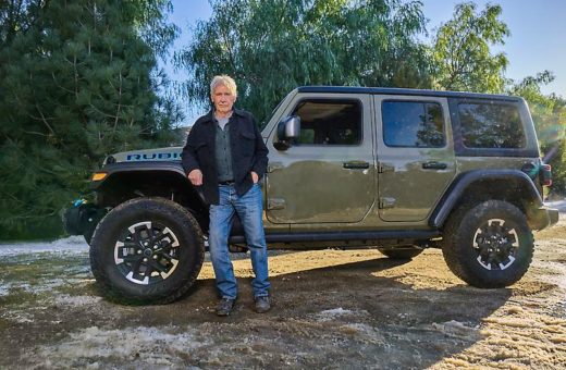 Harrison Ford avec Jeep au Super Bowl